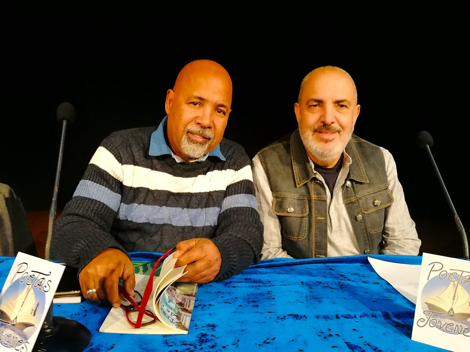 Alexis Díaz Pimienta con Diego Reche