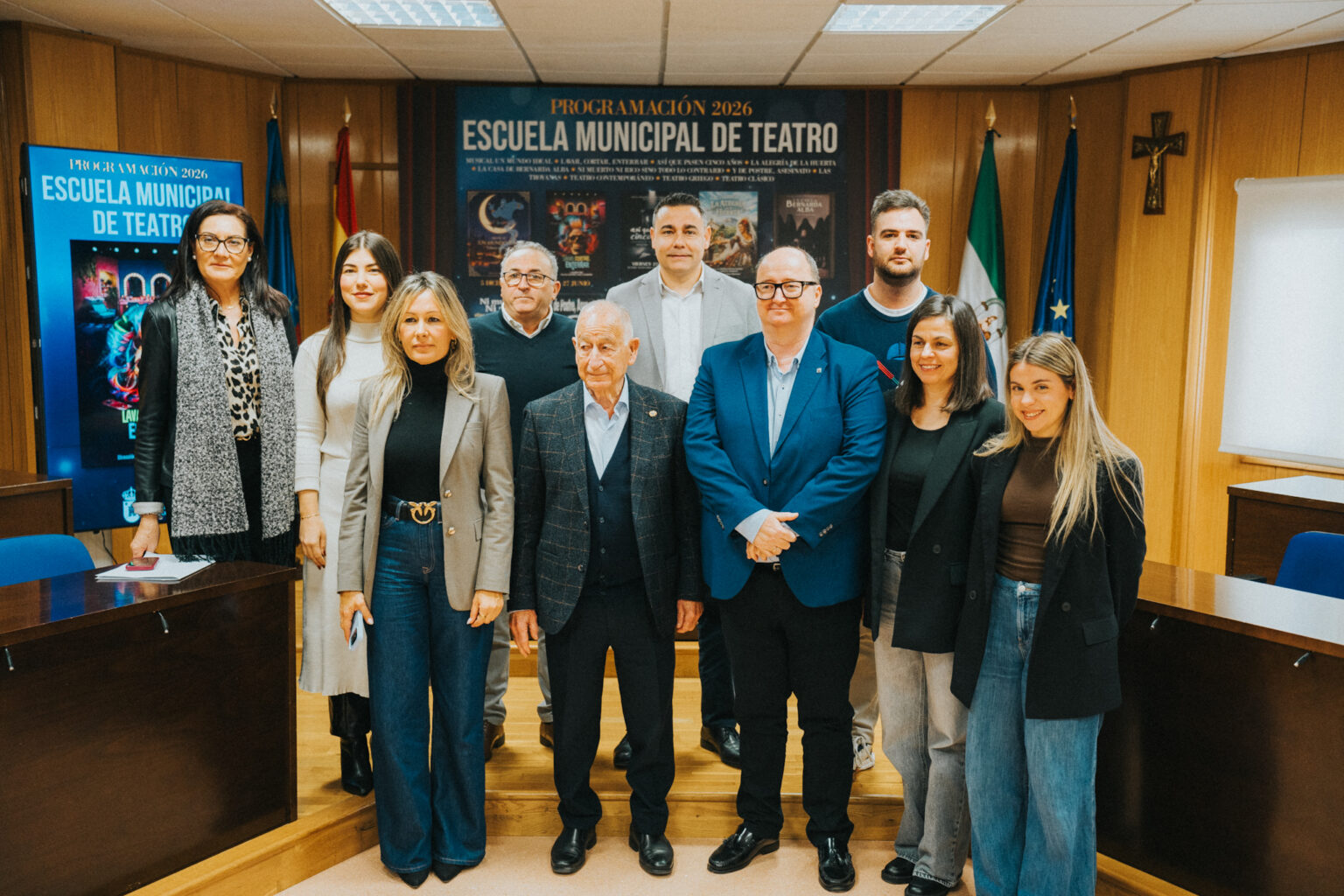 Representación teatral de la Escuela Municipal