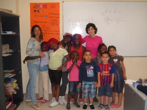 Taller de apoyo escolar e integración social